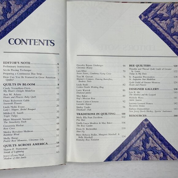 Vintage Great American Quilts 1991 Sandra L O'Brien Quilting Patterns Techniques - Picture 3 of 14